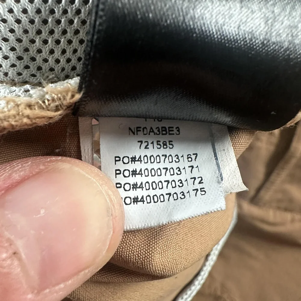 The North Face Sprag 5 Pocket Pants Mens 40‎ Brown Nylon Stretch Lightweight